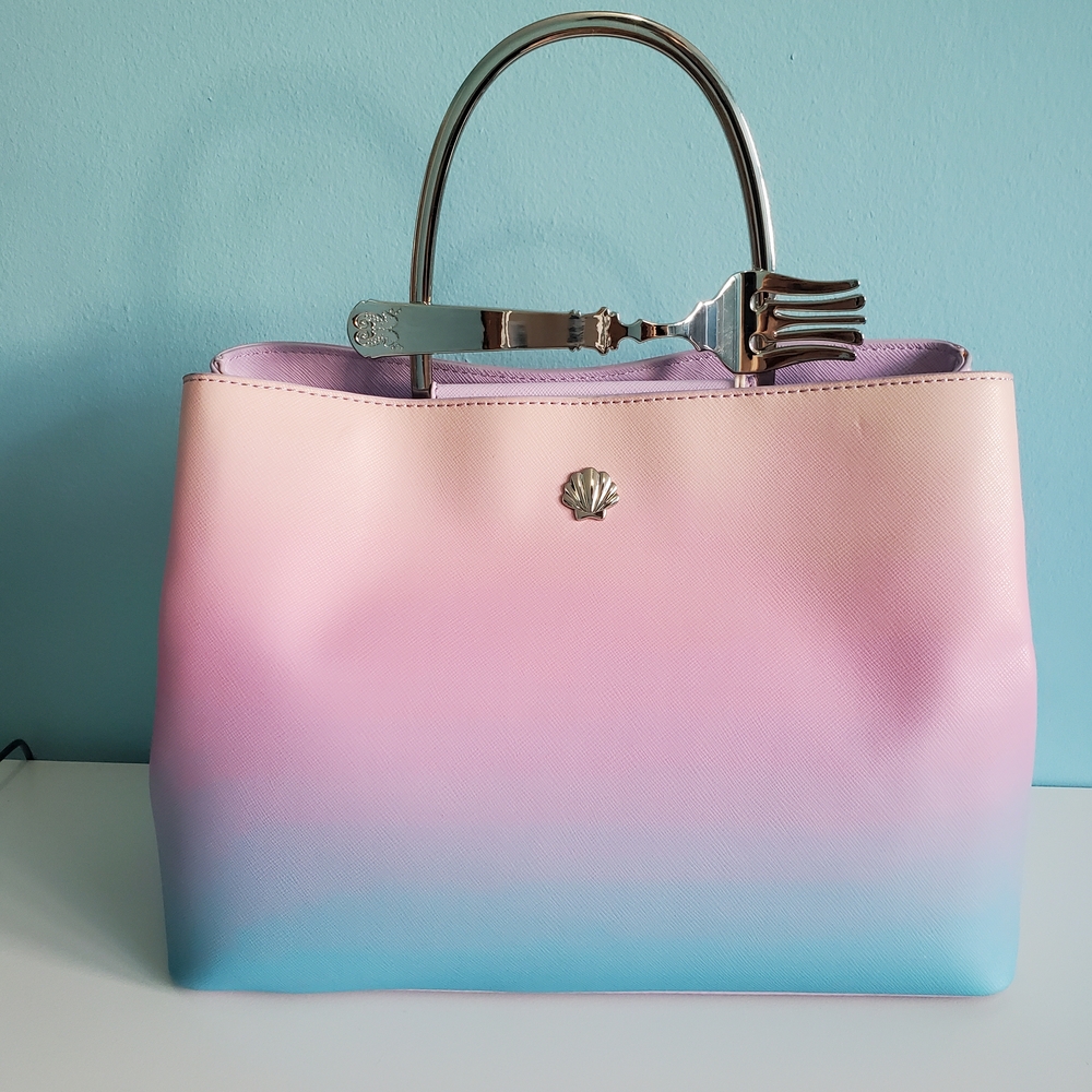 Loungefly Disney The Little Mermaid Dinglehopper Ombré Handbag Purse